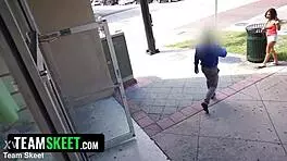 naughty teen punished by police for dancing and fucking in fetish case.