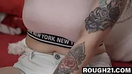 she seduces him with big natural tits