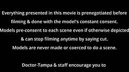 In the Hospital, Petite Nurse Rina Arems SPREADS Her Shaved Pussy During Yearly CHECKUP