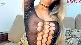 Me showing off slutty on webcam, saying 'fuck my ass hard' with jerk off instructions 😏