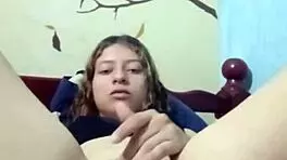 Intense Latina Masturbation With Rich Palette And Small Tits