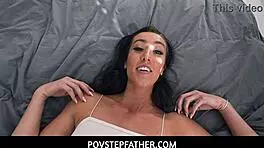 Big Tits Brunette Stepdaughter Vivian Fox Begs Stepdad To Fuck Her As Punishment In Pov