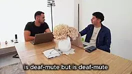 young proposes threesome with mute employee