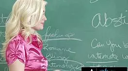 girlsway naughty 18yo students wants to taste teachers pussy