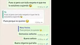 mexican teen bent over, fucked on all fours by milf