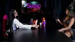 morena demonstrates blowjob exhibitionism stripping to show tits and pussy loving self-touch during sex