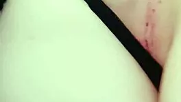 classmate in short dress lets me lick her pussy and anal in car