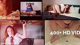 18 year old british hottie wanks off an old guy