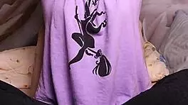 the amateur wife moans during tickling and light bdsm nipple play