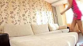 Blonde Russian babe gets tight ass pounded hard! 😍