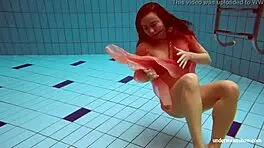 Hot Deniska Underwater Naked Teen 18+