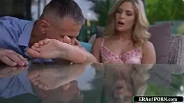 euro babe gets her feet sucked and licked, deepthroat blowjob european hungarian hardcore cock monster tits