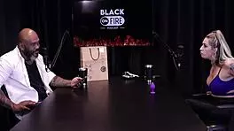 Hey, Julia Fontanelli shows boobs after stressing over anal scene on Sheer Red