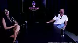 Intense best moments from carlos urach's preliminaries podcast with curvy bia hot and pri melancia