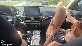 dolly's vacation with licking and squirting?