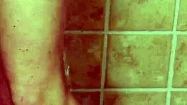 Gorgeous Blonde Petite Takes Shower In Interview Setting