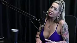 Hey, Julia Fontanelli shows boobs after stressing over anal scene on Sheer Red