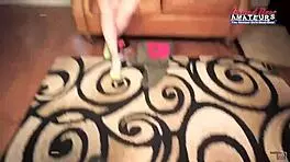 Curvy Redhead Rose Masturbates, Gives a BJ, and Gets Her Pussy Fucked! 😉