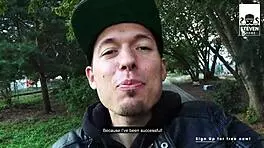 Slut babe loves getting fucked in public