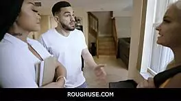 I’m so torn watching Roughuse teen 18+ Lina Flex introduce Bella Jane to her stepdad