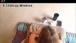 Babysitter Worships Big Ass In Smoking Session!