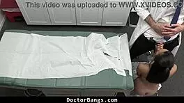 Innocent patient offers blowjob for doctor's note!