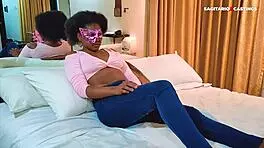 Petite amateur Gisela Nutz rides monster cock in casting interview.