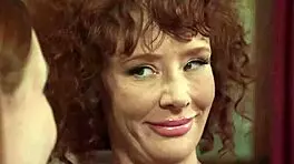 Two Redheads Tackle One Monster Cock in Wild Interracial Action