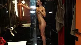 Sex After Shower Rough Fucking Deepthroat Cumshot in Bathing Vagina