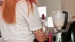 Deep Anal Finish with a Fiery Redhead