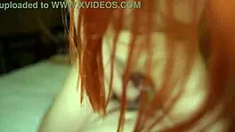 Redhead sucks me off after fingering her?
