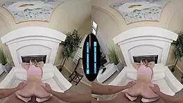 Babysitter's Double Ds Fuck in VR