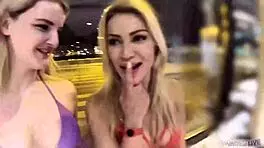 Dean and Dan team up for a wild double vaginal pounding on petite Serina Gomez in Prague. They make her moan in ecstasy.