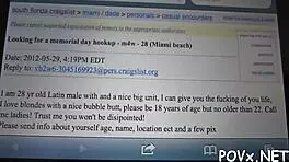 hard dick is what our horny chick needs for joy