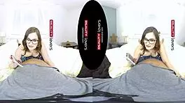 young tattooed german chubby girl with glasses chats about her life