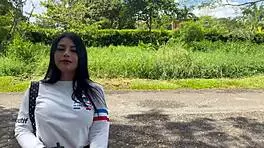 beautiful petite university girl rides and cheats on long-distance boyfriend with doggystyle.