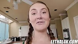 bubble butt babysitter chloe marie gets hardcore!