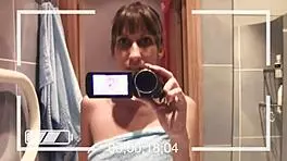 ugh, watch my ugly pierced face while i finger my hairy solo pussy in this foamy bathtub session...