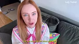 uh wow this cute young 18+ girl showed up for casting and we talked about her small tits and skinny body like friends u know