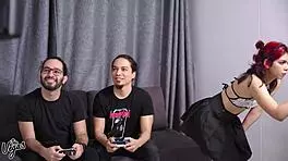 my friends petite skinny girlfriend cindy luna begged for double penetration with big black cocks, so we pounded her tight ass and pussy hard in rough threesome action