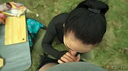 Hey, this hungry stranger traded his dick for my sandwich in wild POV!