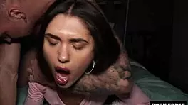 Petite College Teen 18+ Enjoys Quickie Sex In Shower, Missionary And Doggystyle