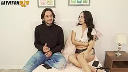 Girlfriend Fucks Stepsister Together 😈