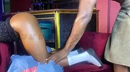 teen bombshell performs with jake in a hot steamy vip lounge setting