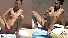 chanel west naked fun with pov sucking fucking creampie pool masturbation