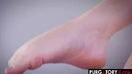 Coco Lovelock intensely sucks her stepdad's cock in masked reality