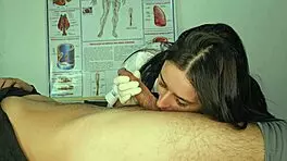 i can't believe this patient got hard right in my nurse face during checkup