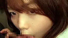 Cute Japanese apprentice with big boobs gets missionary pounding.