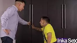 Brazilian Stepsister Flashes Tits At Gym, Tempting Uncle And Father-In-Law.