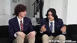 desiree dulce and mia james pop their stepsons cherries